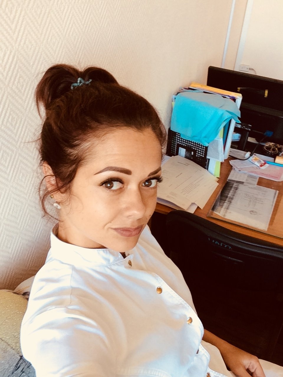 На передовой