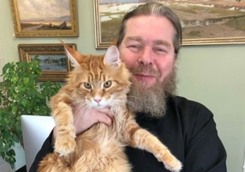 Коту митрополита Тихона сделали страничку в соцсетях