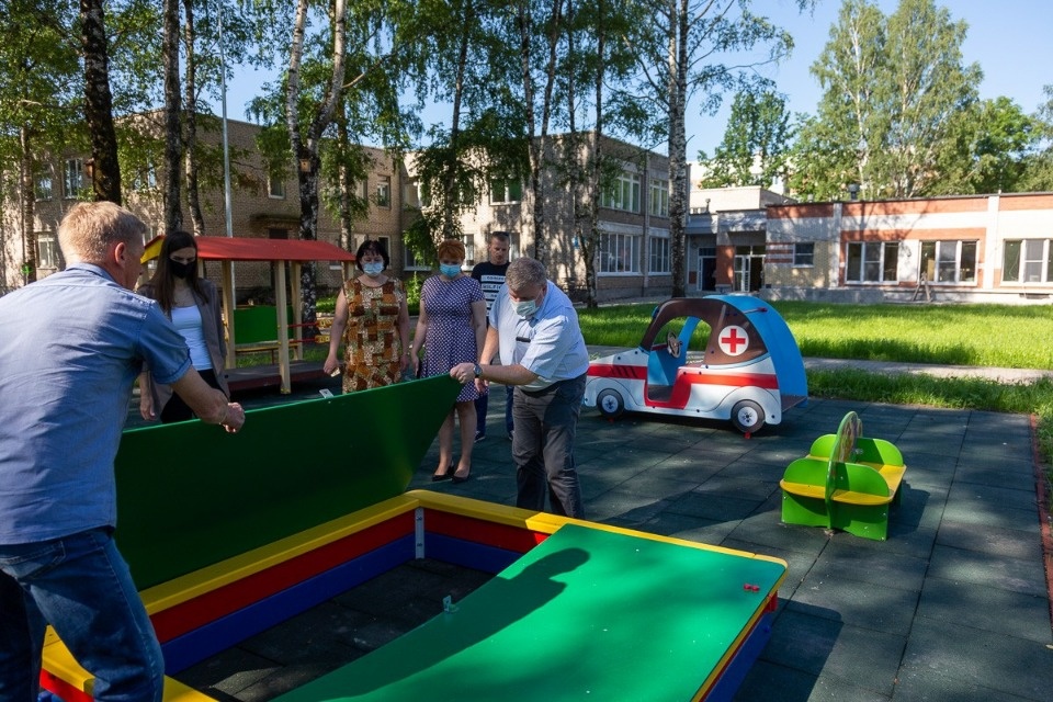 К псковскому детскому саду  «Золотой ключик» пристроили ясли