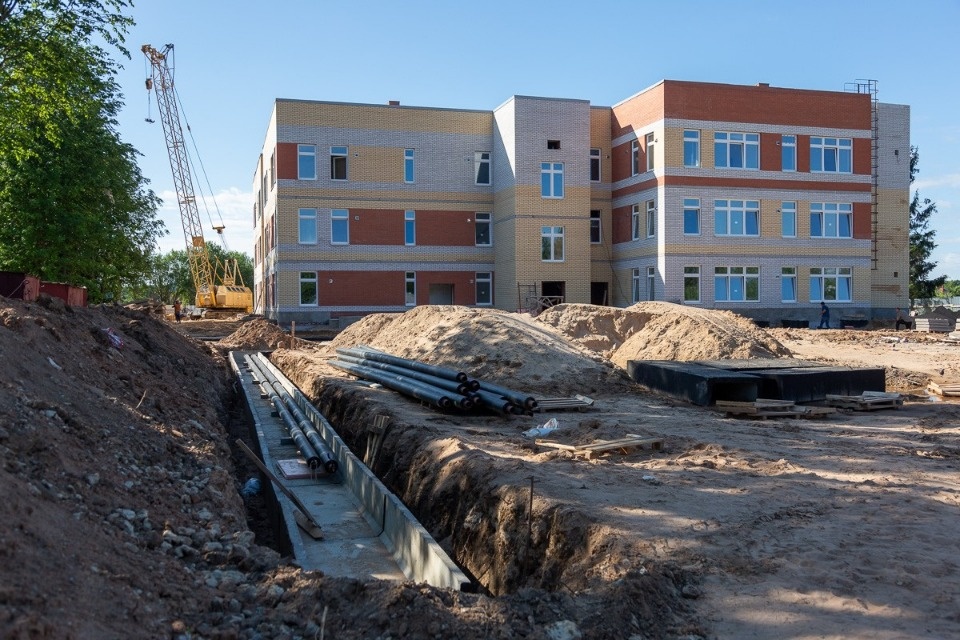 К псковскому детскому саду  «Золотой ключик» пристроили ясли