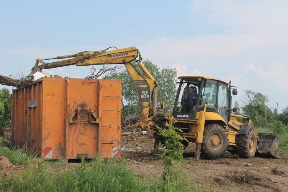 Псковский регоператор ликвидировал масштабную свалку на острове Залита