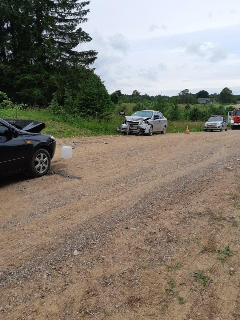 Два человека пострадали в ДТП в Опочецком районе Два человека пострадали в ДТП в Опочецком районе