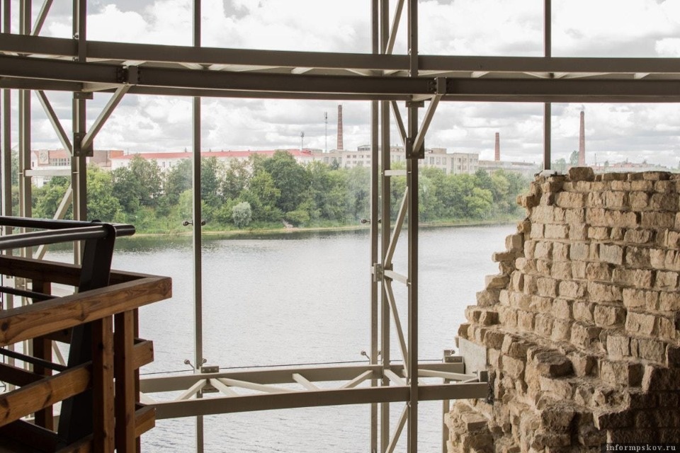 Руины превратились в музей