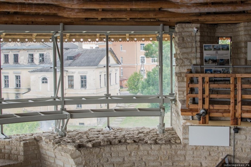 Руины превратились в музей