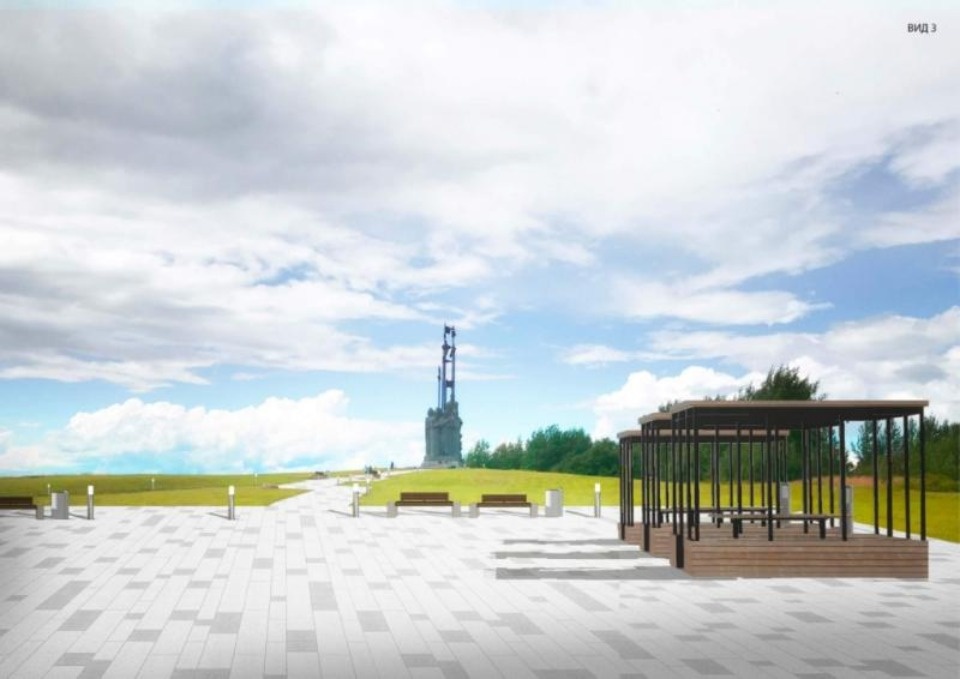 Подготовлен проект благоустройства территории у памятника дружине Александра Невского на Соколихе