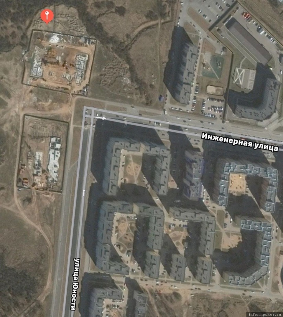 В Пскове началось строительство ещё одного детсада