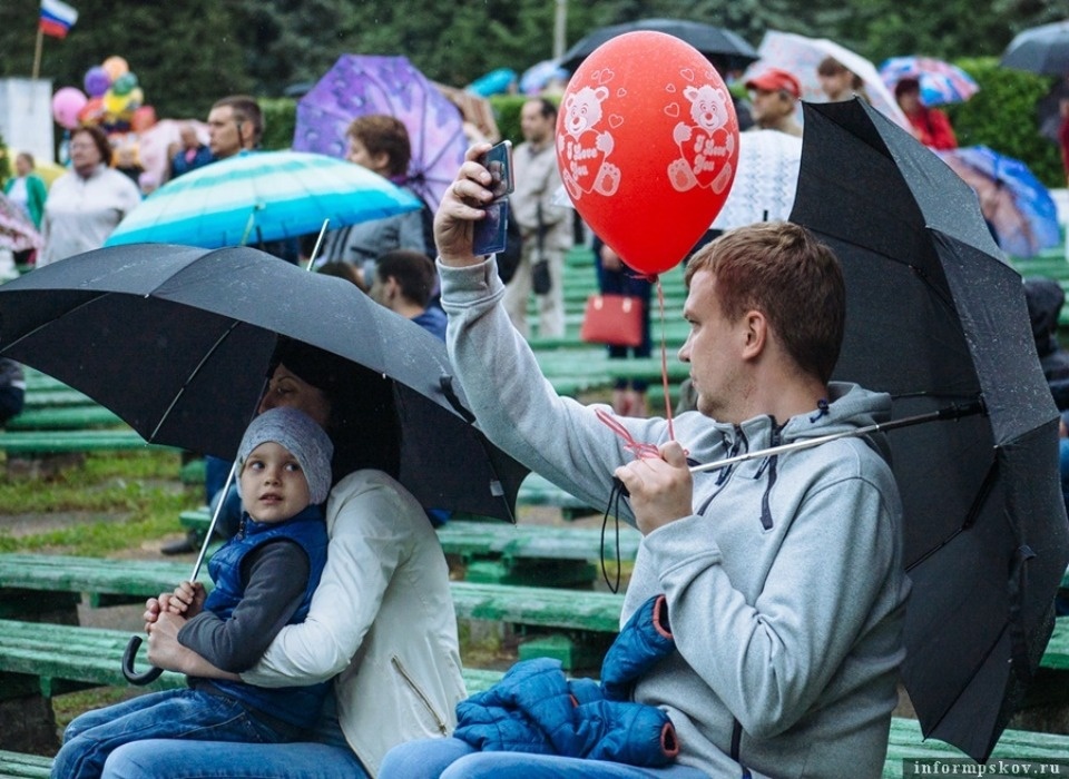Дожди прекратятся в Псковской области к выходным