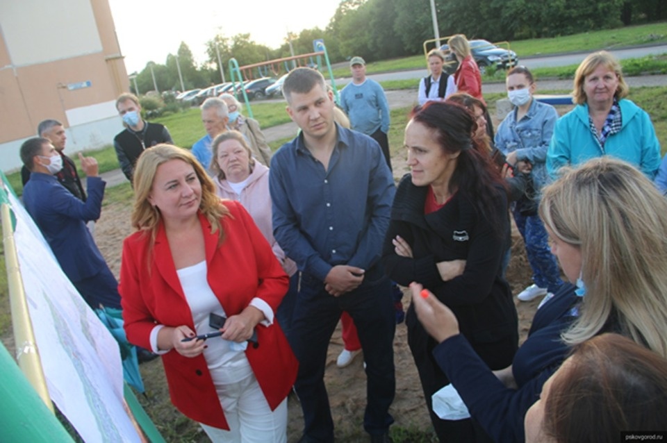 Пляж планируется обустроить на Степановском лужке в Пскове