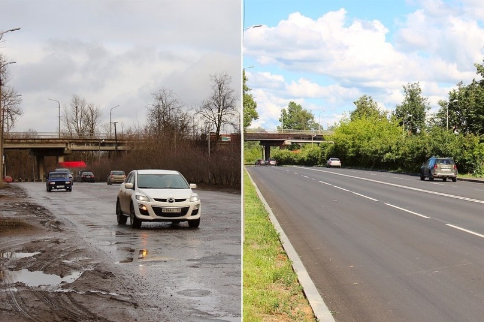 Дорога под Крестовским путепроводом в Пскове прошла приёмку