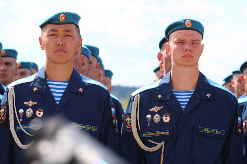 Празднование Дня ВДВ в Пскове