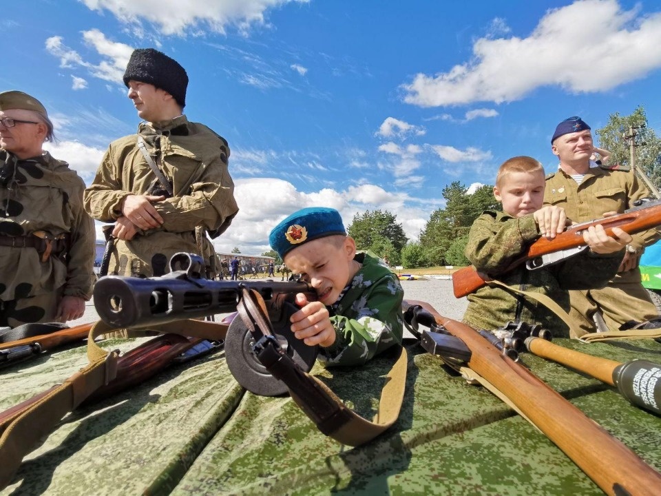 Празднование Дня ВДВ в Пскове