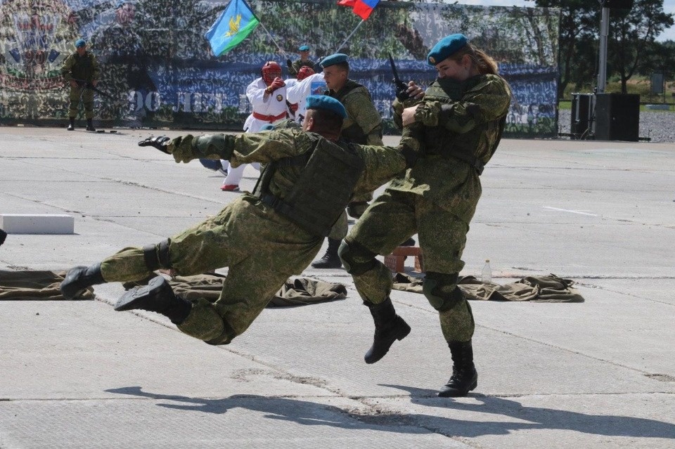 Празднование Дня ВДВ в Пскове