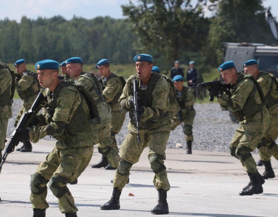 Празднование Дня ВДВ в Пскове