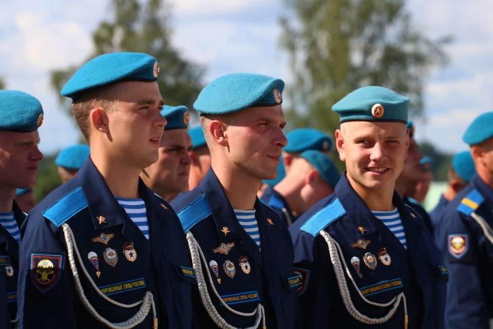 Празднование Дня ВДВ в Пскове