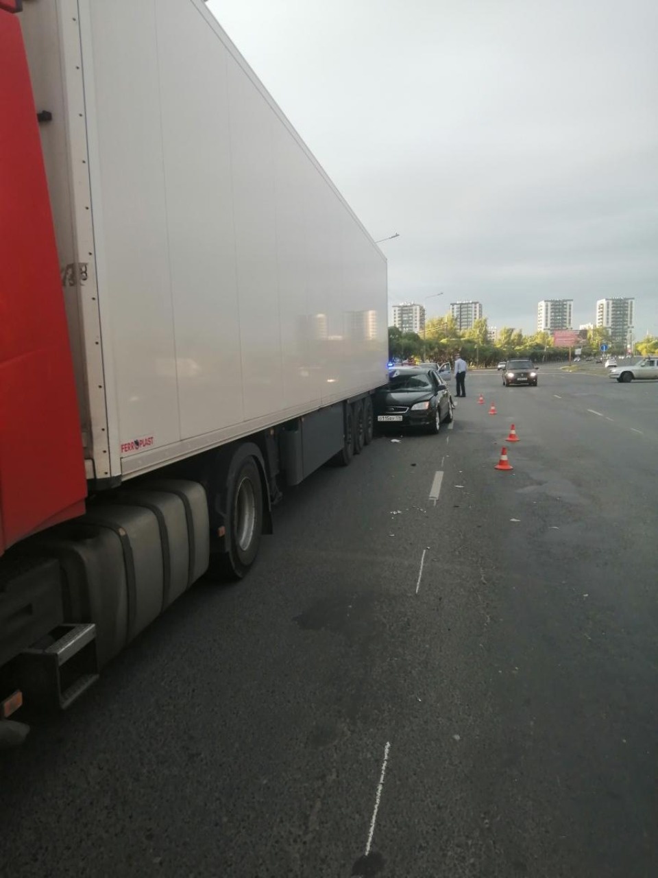 Пьяный житель Брянской области устроил ДТП ночью в Пскове Пьяный житель Брянской области устроил ДТП ночью в Пскове