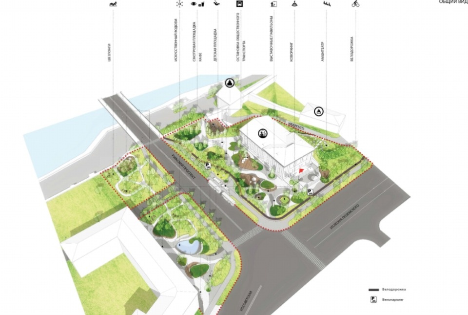 Концепции благоустройства двух скверов в центре Пскова разработают в этом году 