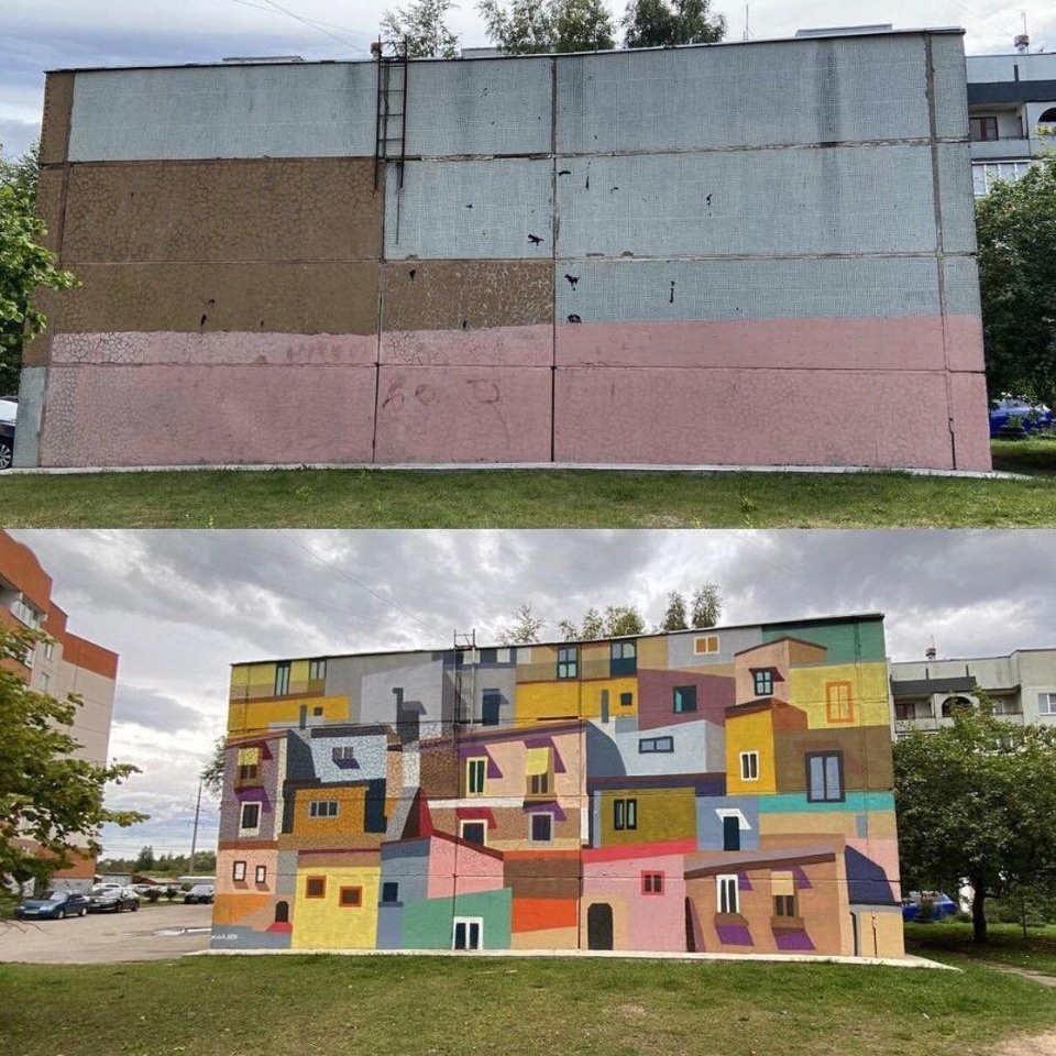 В Пскове выбрали лучшую работу  граффити в рамках стрит-арт фестиваля «Плеск»