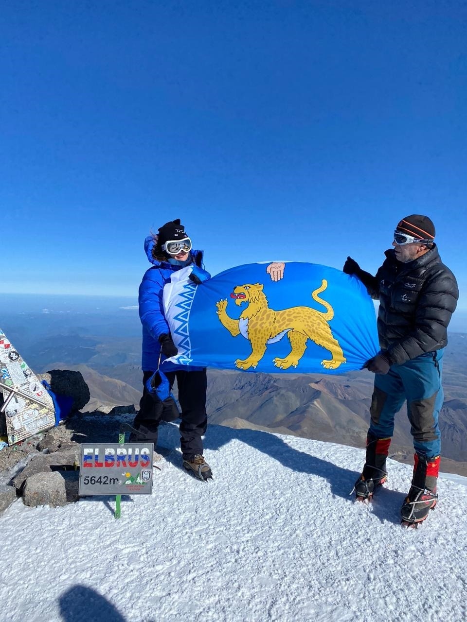 На Эльбрусе почтили память псковских участников битвы за Кавказ