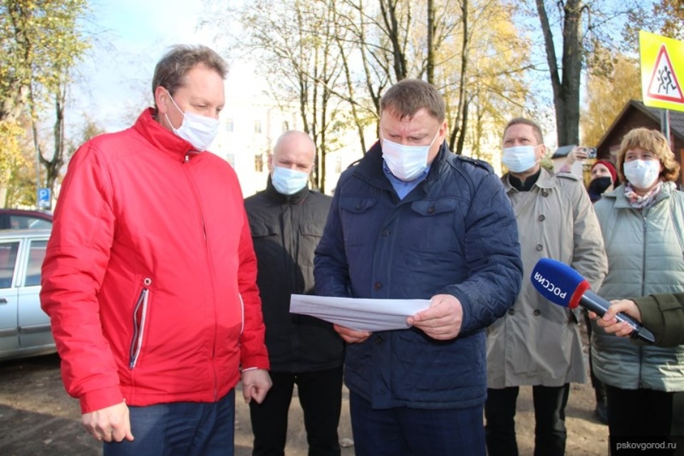 Ремонт усадьбы Беклешова в Пскове завершен на 80%