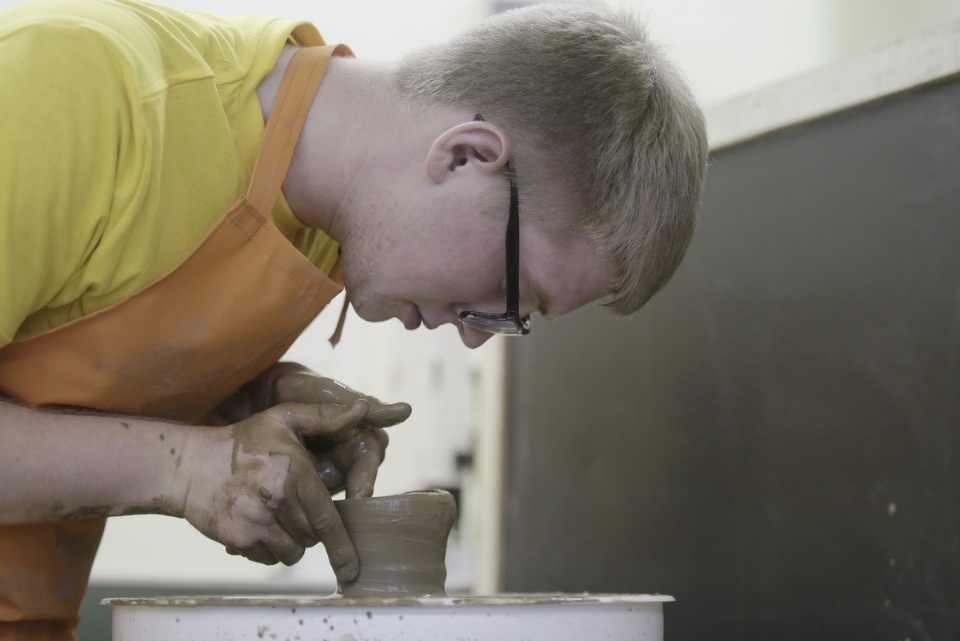 Цветок и ваза