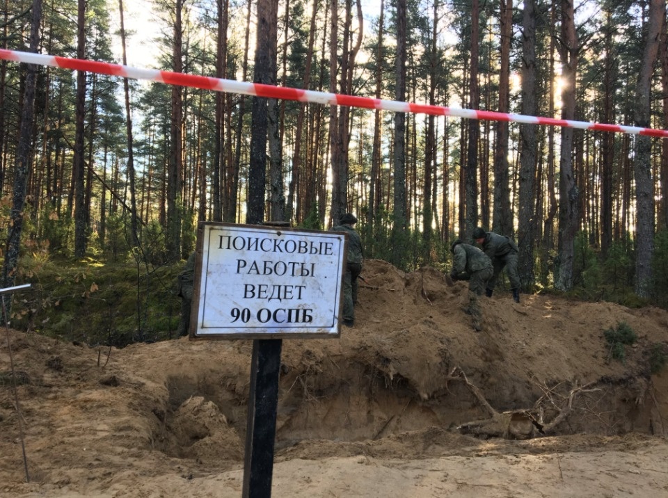 Останки 188 человек нашли на раскопках в местах массовых расстрелов под Псковом Останки 188 человек нашли на раскопках в местах массовых расстрелов под Псковом