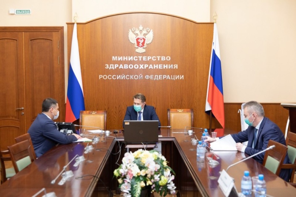 Минздрав РФ оценил деятельность властей и медиков Псковской области по сдерживанию COVID-19