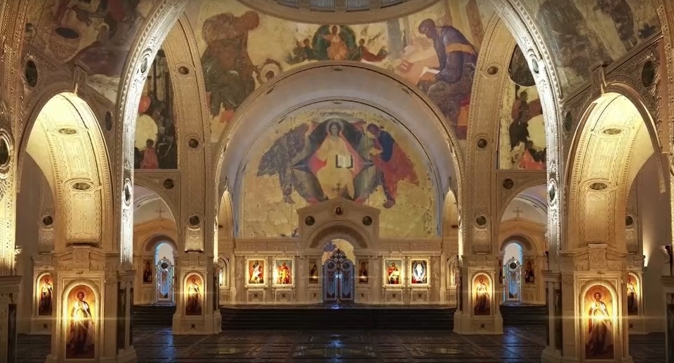  Митрополит Тихон показал, каким будет подземный храм в Печорском монастыре