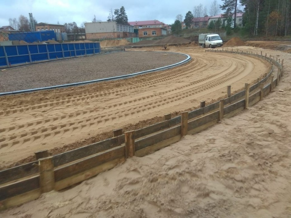 Строящийся в себежском поселке ФОКОТ готов на 50%