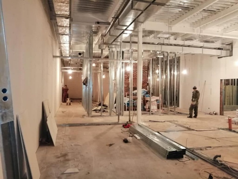 Детский корпус инфекционной больницы в Пскове готов на 62%