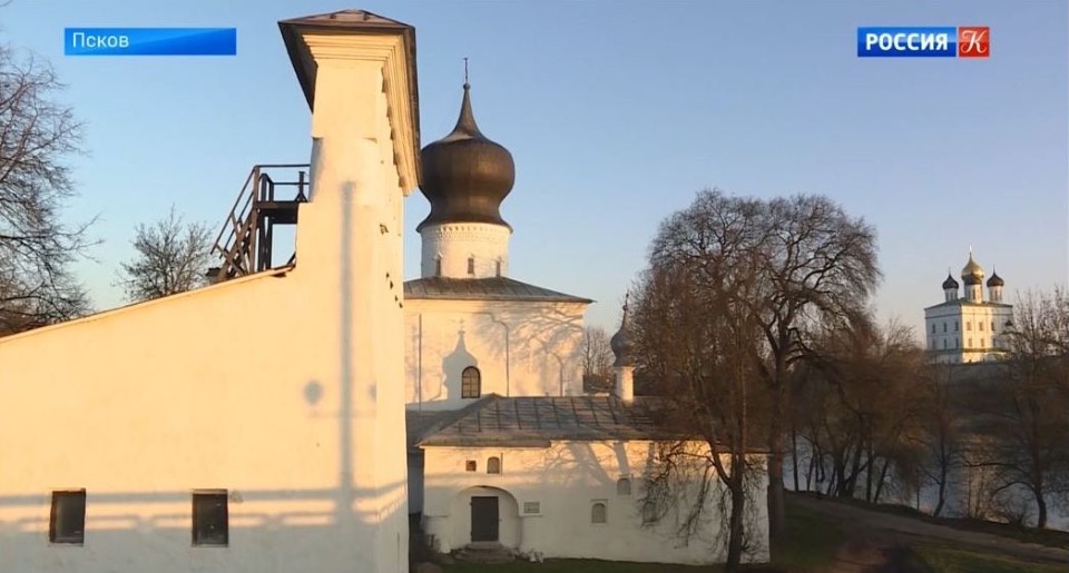 Фрески XVI века обнаружили в одной из церквей Пскова