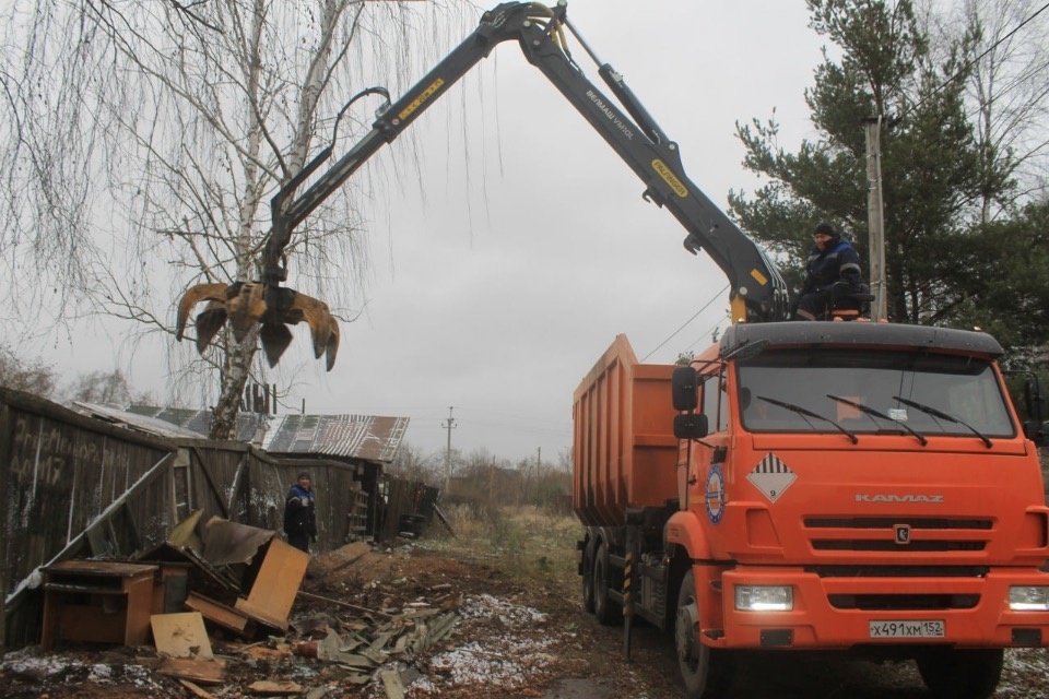 В Любятово ликвидировали несанкционированную свалку