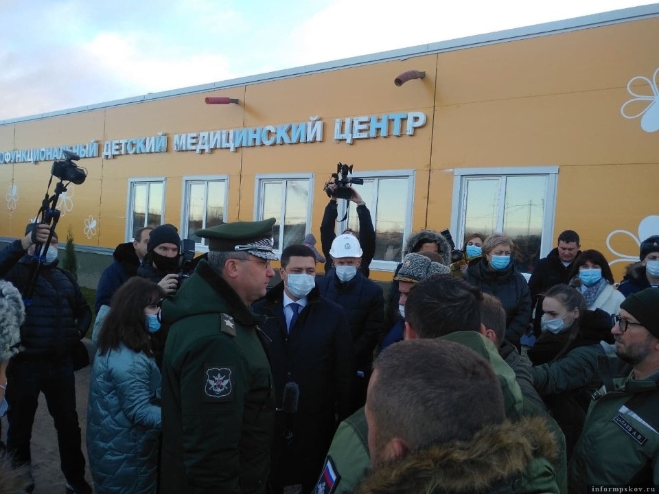 Детскую инфекционную больницу в Пскове сдадут 2 декабря