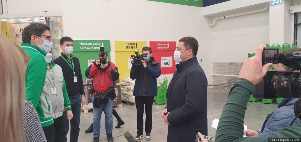 Псковские производители рассчитывают на возможность реализовывать свою продукцию в «Леруа Мерлен»