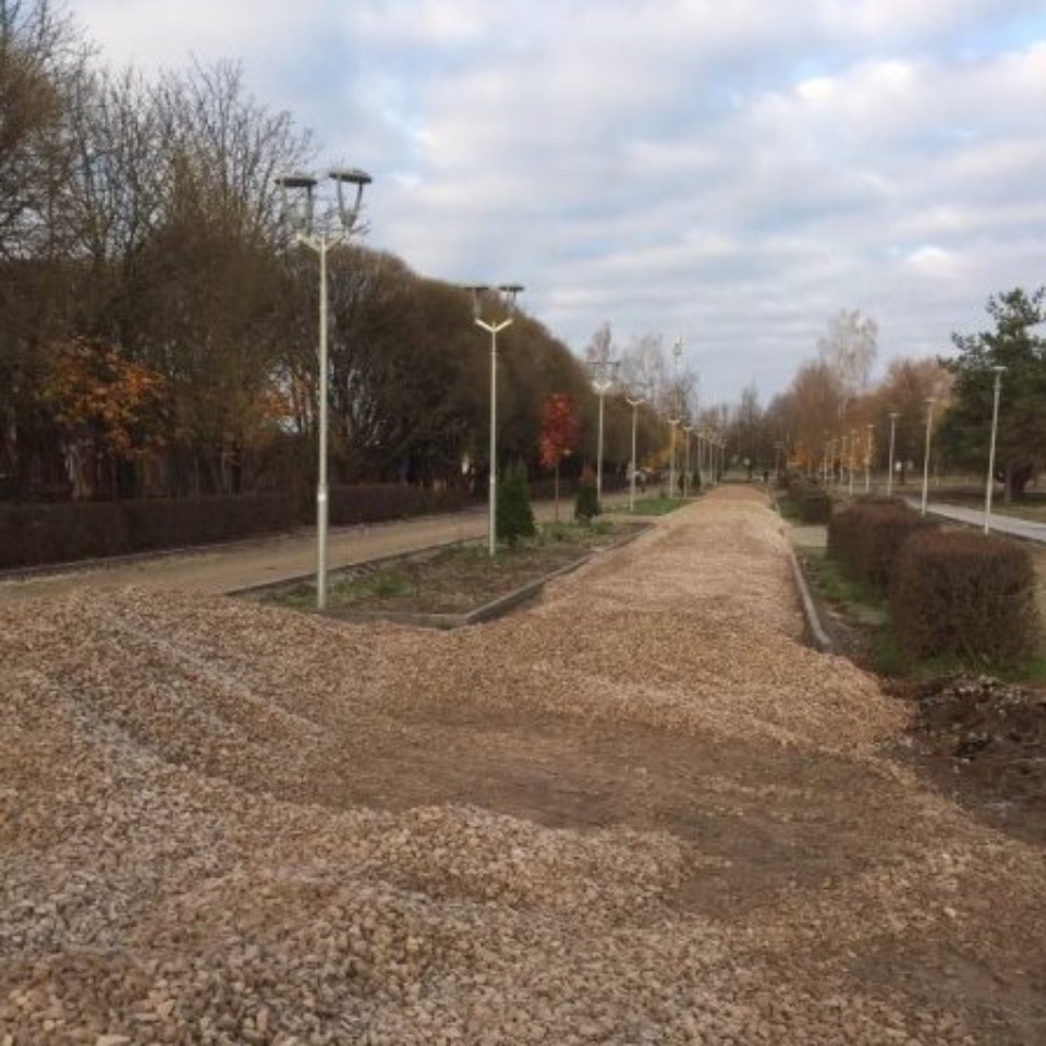 Около 100 общественных пространств благоустроили в Псковской области за 176 млн рублей