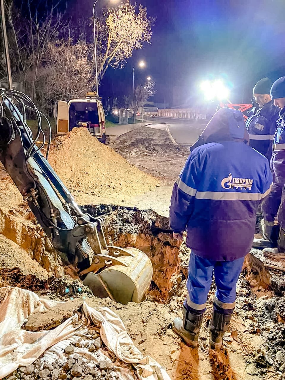 Аварийная служба АО «Газпром газораспределение Псков» предотвратила ЧП