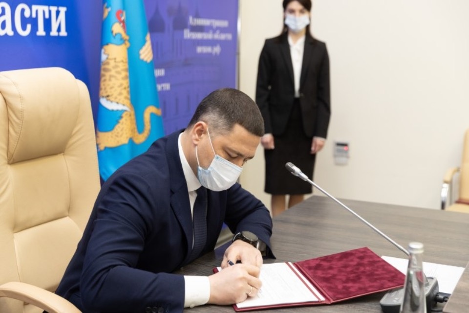 Между Псковской областью и Белоруссией заключен трехлетний план сотрудничества