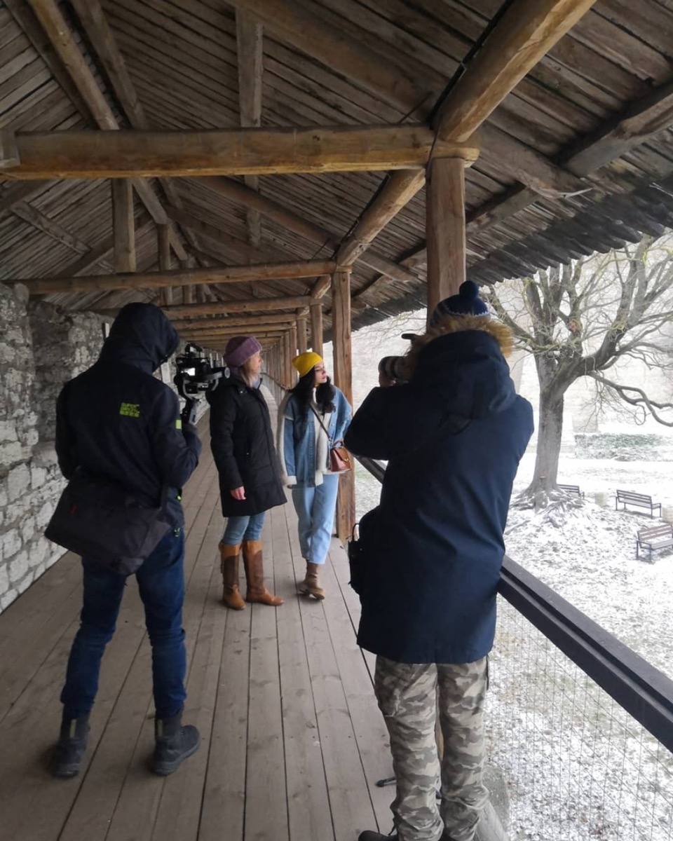 В Пскове проходят съемки передачи «Один день в городе» телеканала «Моя планета»