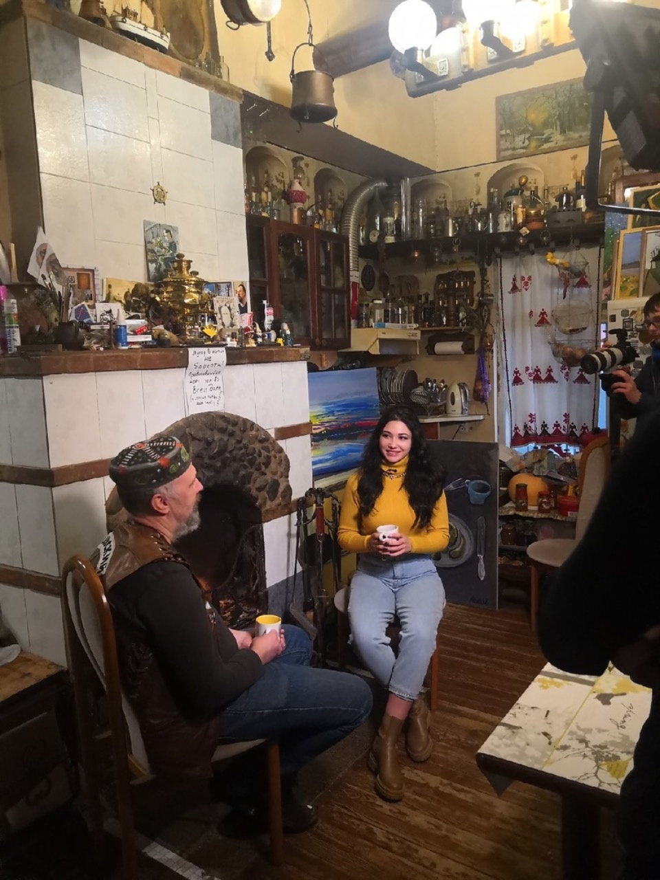 В Пскове проходят съемки передачи «Один день в городе» телеканала «Моя планета»