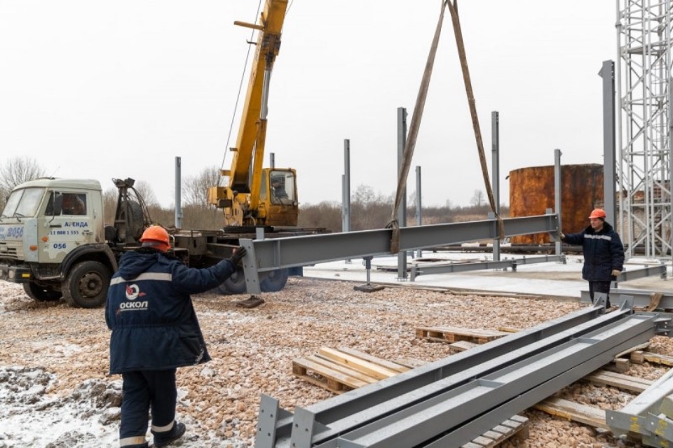 Василий Осипов проконтролировал строительство газовой котельной в Острове