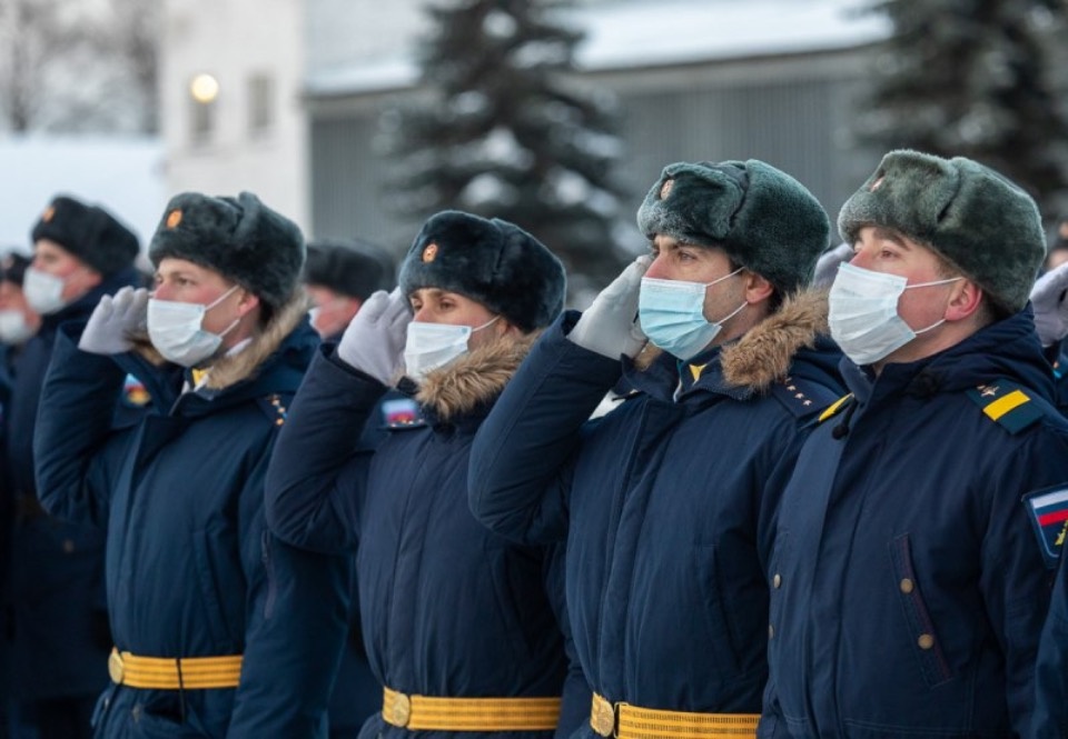 Михаил Ведерников поздравил  234-й полк псковской дивизии с 95-летием