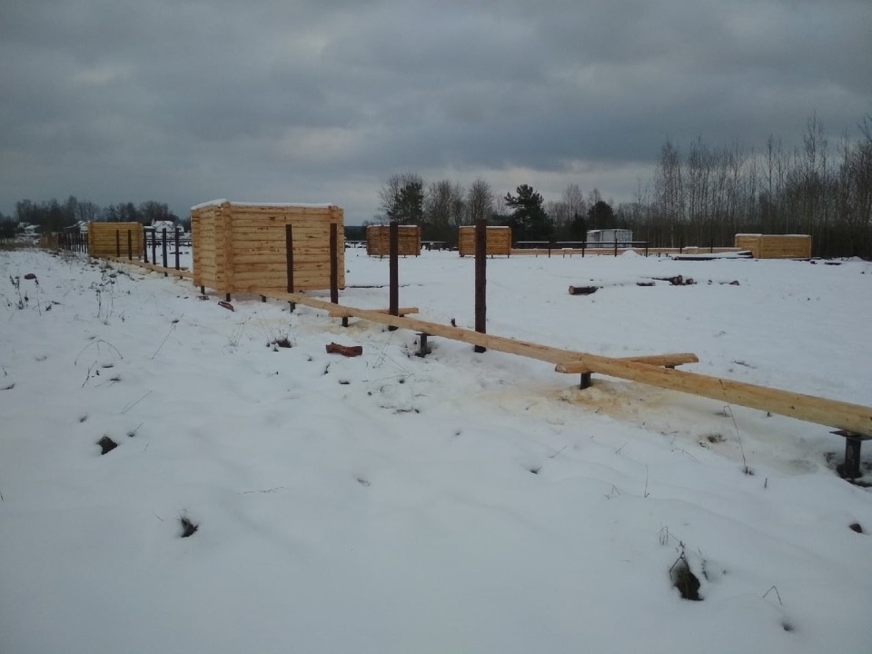 В Выбутах началось строительство исторического парка «Былины древнего Пскова»