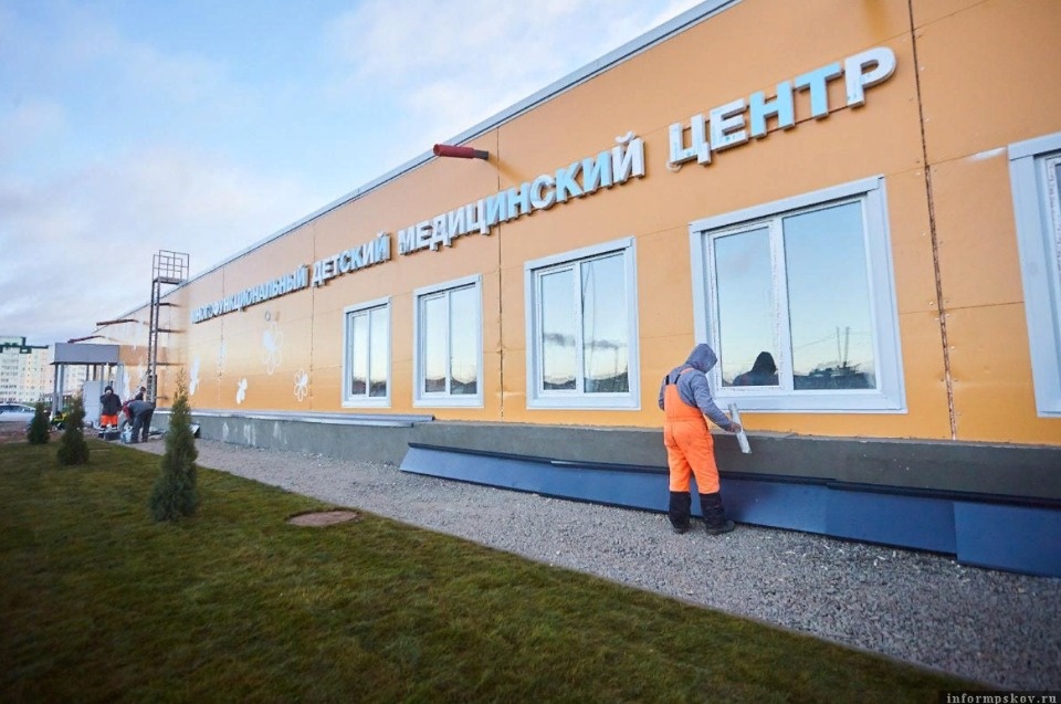 На этой неделе в Пскове откроется Детская инфекционная больница