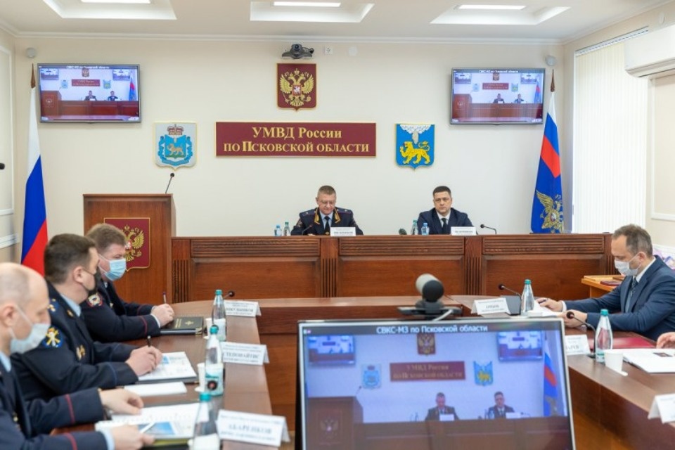 УМВД по Псковской области заняло второе место в СЗФО по раскрываемости преступлений