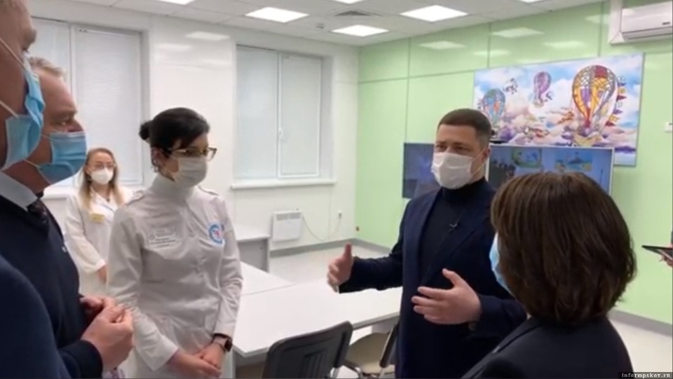 В Пскове открылся детский корпус инфекционной больницы