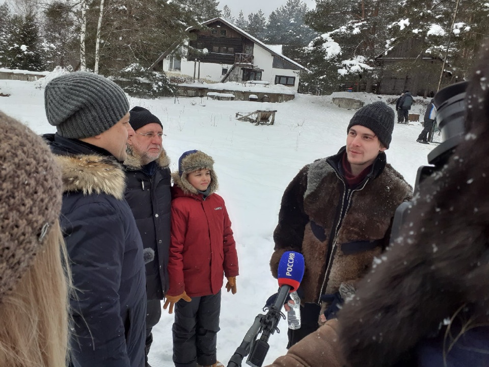 Михаил Ведерников побывал на съемках психологического триллера 