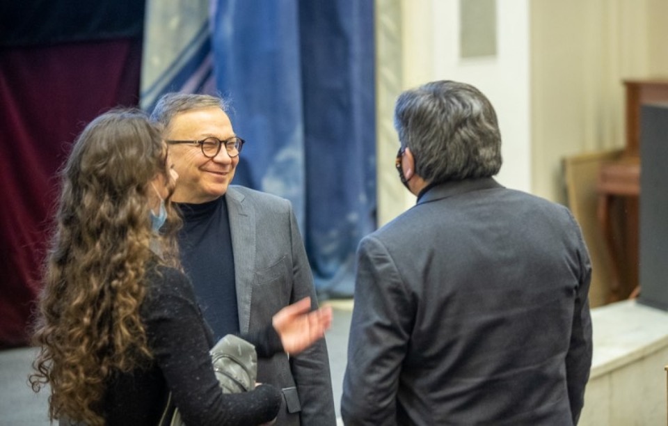 Первый показ фильма «Учености плоды» состоялся в Пушкинском заповеднике