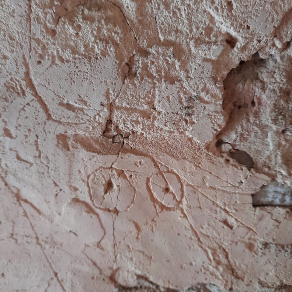 Реставраторы рассказали, что изображено на петроглифах из Псково-Печерского монастыря