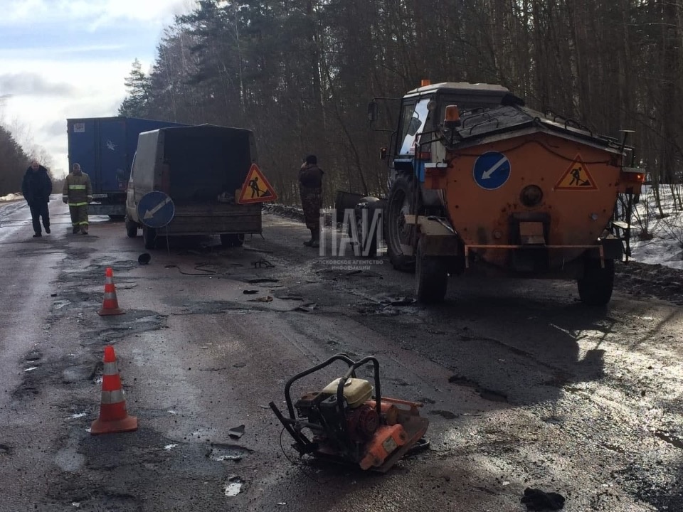 Дорожный рабочий погиб под колёсами «Газели» в Усвятском районе