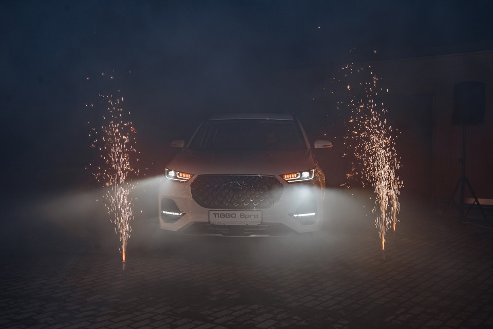 Новый городской кроссовер Chery Tiggo 8 Pro можно купить в Пскове