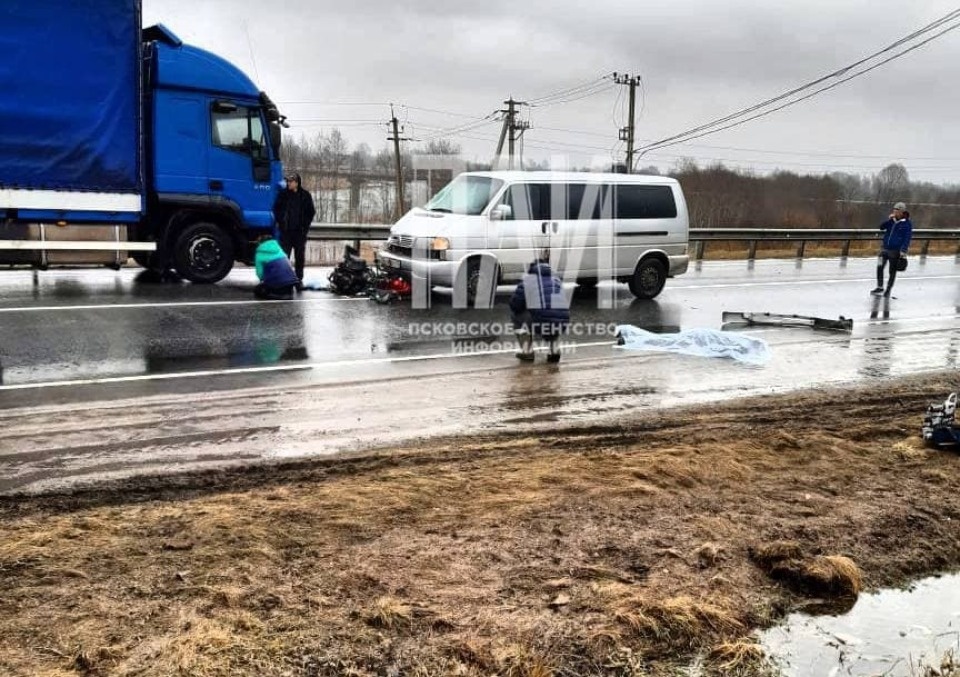 Двое детей на мопеде попали в аварию в Островском районе и погибли